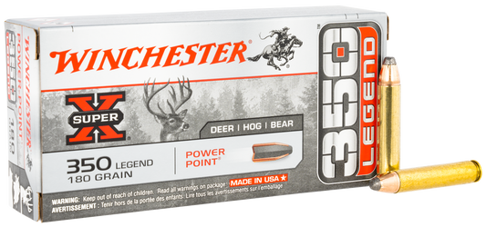 Winchester Ammo Super X, Win X3501         350leg 180 Pp              20/10