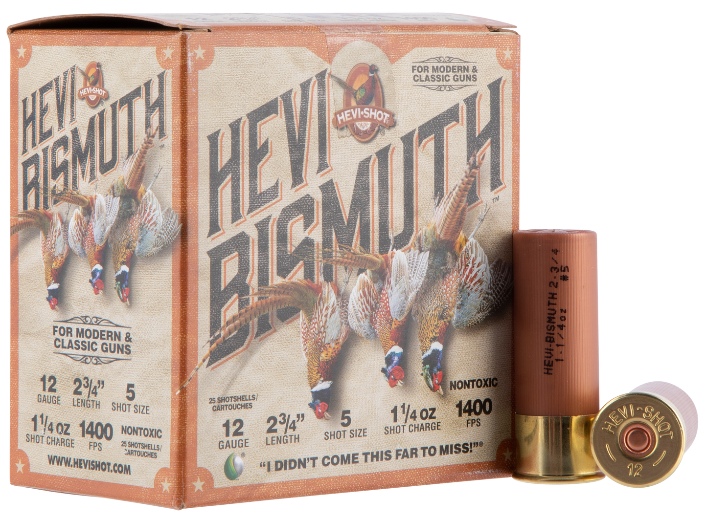 Hevishot Hevi-bismuth, Hevi Hs14715 Bismt Upland 12 2.75  5  11/4  25/10