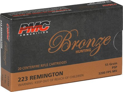 Pmc 223 Rem 55gr Soft Point - 20rd 40bx/cs