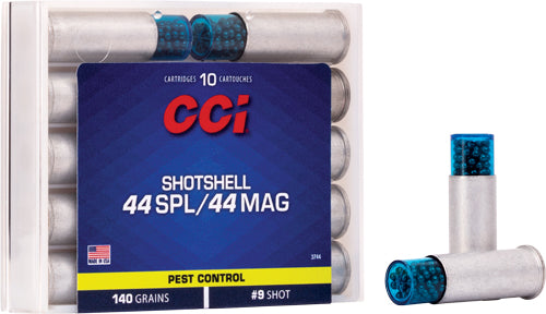 Cci 44 Mag Shotshell 140gr - #9 Shot 10rd 20bx/cs