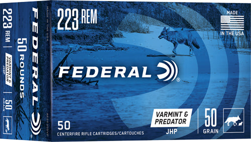 Federal Ae 223 Remington 50gr - Jhp 50rd 5bx/cs