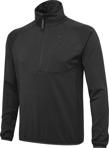 Beretta Ls Ceramic Face Fleece - 1/4 Zip Large Ebony