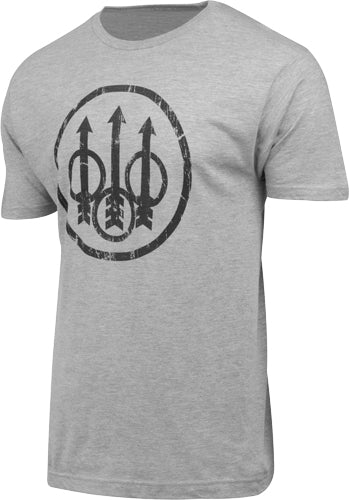 Beretta T-shirt Distressed - Trident Large Heather Grey