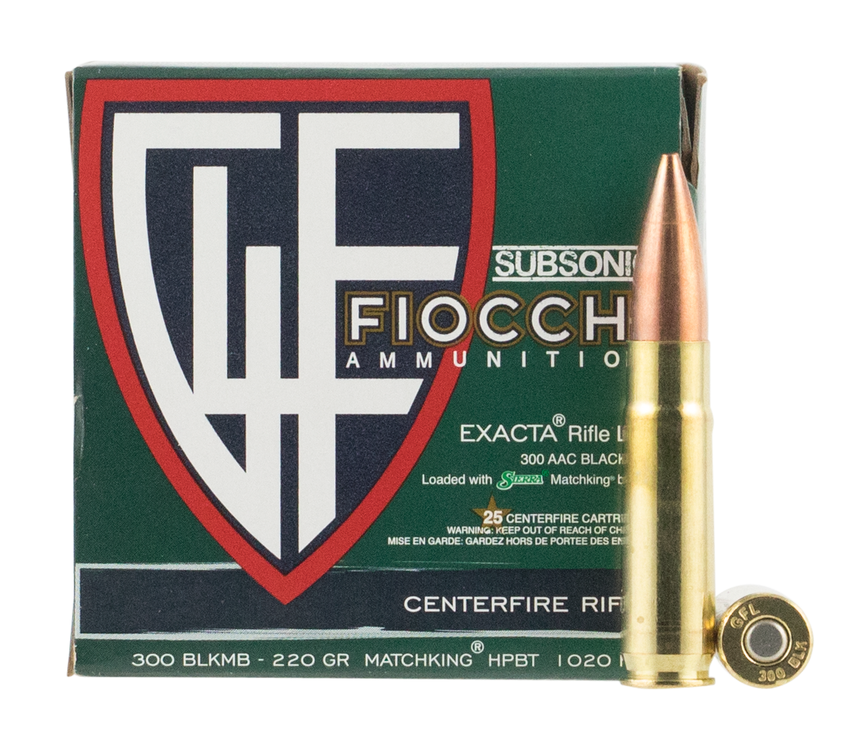 Fiocchi Extrema, Fio 300blkmb  300bo      220 Hpbt            25/20