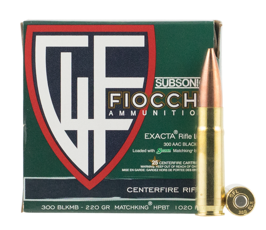 Fiocchi Extrema, Fio 300blkmb  300bo      220 Hpbt            25/20