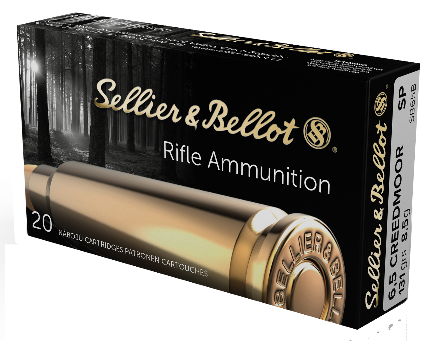 Sellier & Bellot Rifle, S&b Sb65b          6.5crd  131 Sp            20/25