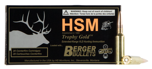 Hsm Trophy Gold, Hsm 65creedmoor130vld    130 Vld Gold        20/25