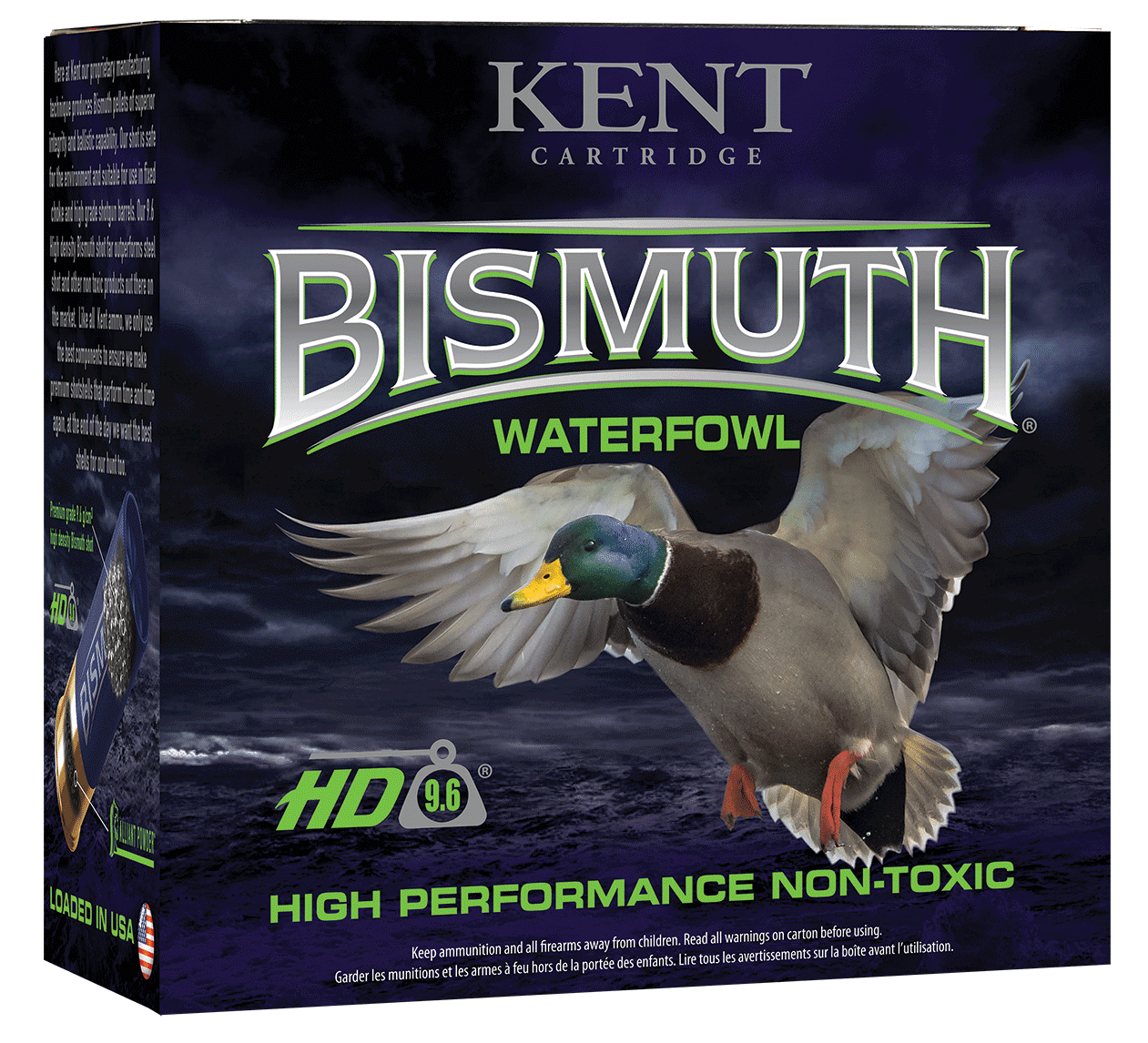 Kent Cartridge Bismuth, Kent B123w404     3in 13/8  Bismt Waterfowl  25/10