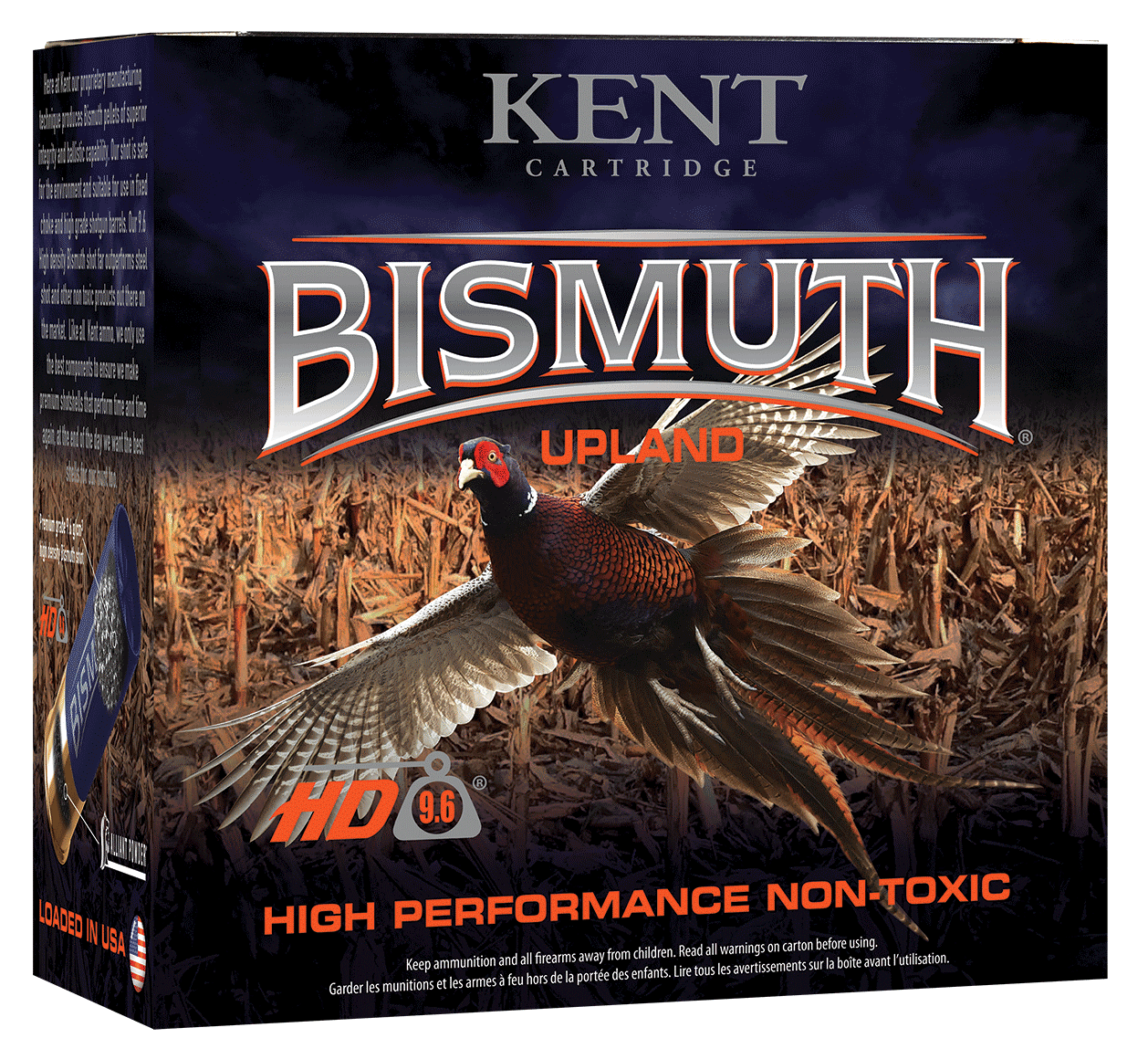 Kent Cartridge Bismuth, Kent B12u365      2.75 11/4 Bismt Upland     25/10