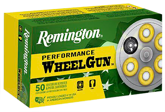 Remington Ammunition Performance Wheelgun, Rem 22223 Rpw357m5 Wheelgun 357    158swc    50-10