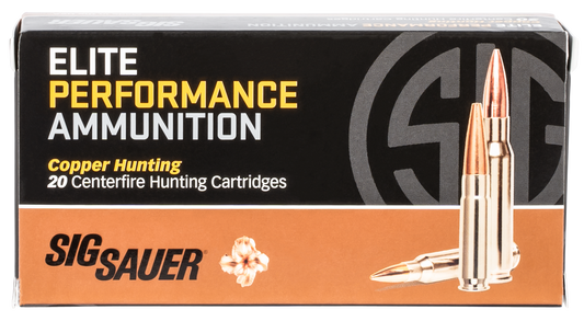 Sig Sauer Elite Copper Hunting, Sig E243h1-20    243       80 Elite Hnt      20/10