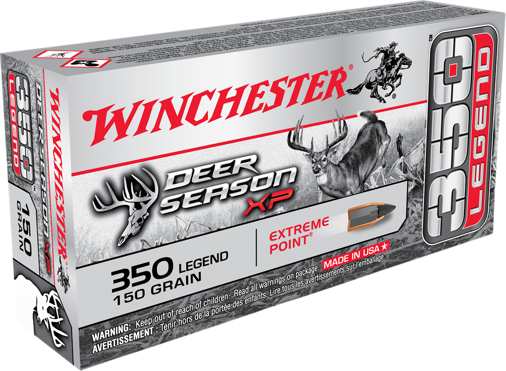 Winchester Ammo Deer Season Xp, Win X350ds        350leg 150 Xp  Deer        20/10