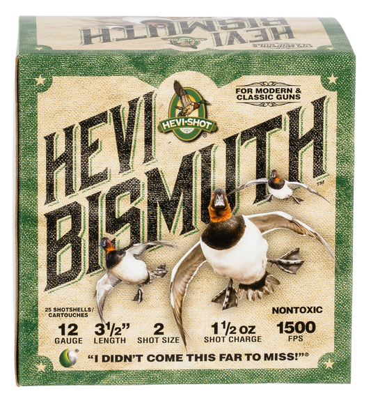 Hevishot Hevi-bismuth, Hevi Hs14502 Bismuth Wf   12 3.5   2  11/2  25/10