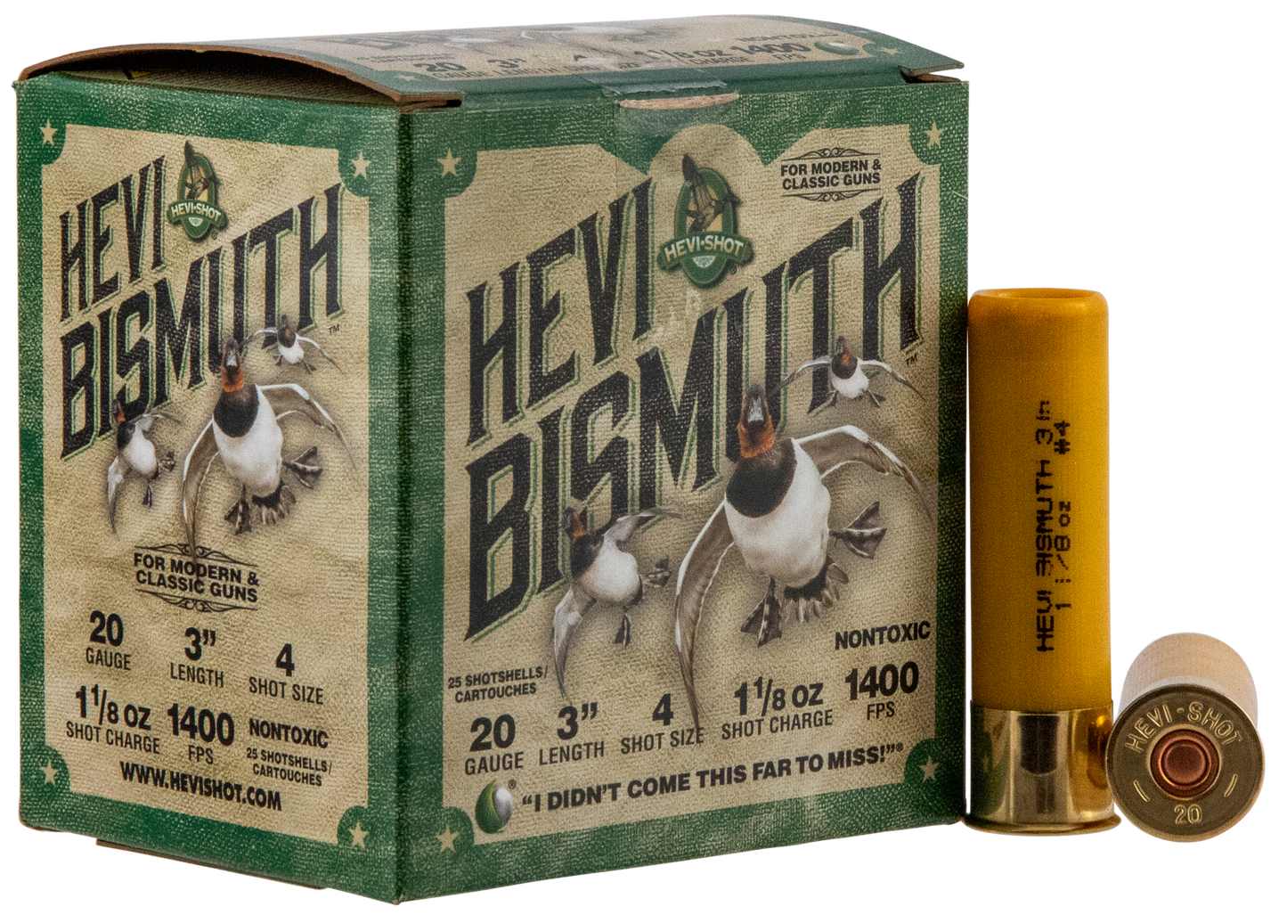 Hevishot Hevi-bismuth, Hevi Hs17004 Bismuth Wf   20 3in   4  11/8  25/10