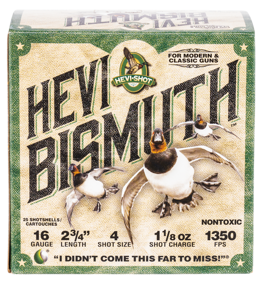 Hevishot Hevi-bismuth, Hevi Hs16704 Bismuth Wf   16 2.75  4  11/8  25/10