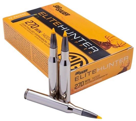 Sig Sauer Elite Hunter Tipped, Sig E270th2-20   270      140 Elite Hnt      20/10