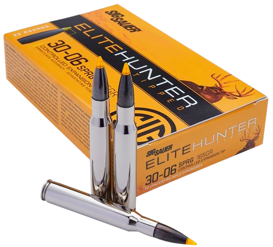 Sig Sauer Elite Hunter Tipped, Sig E3006th2-20  3006     165 Elite Hnt      20/10