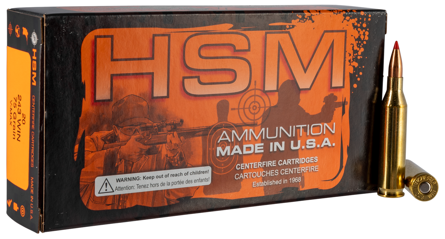 Hsm Varmint, Hsm 2432n        243      75 Vmax            20/25