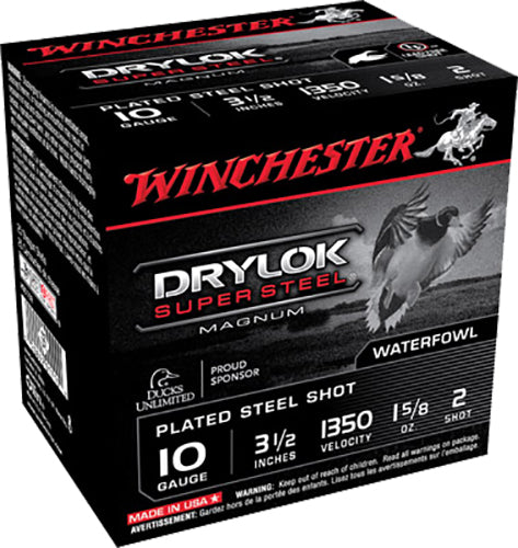 Winchester Ammo Drylock Super Steel, Win Xsc102     Plated    3.5 Stl             25/10