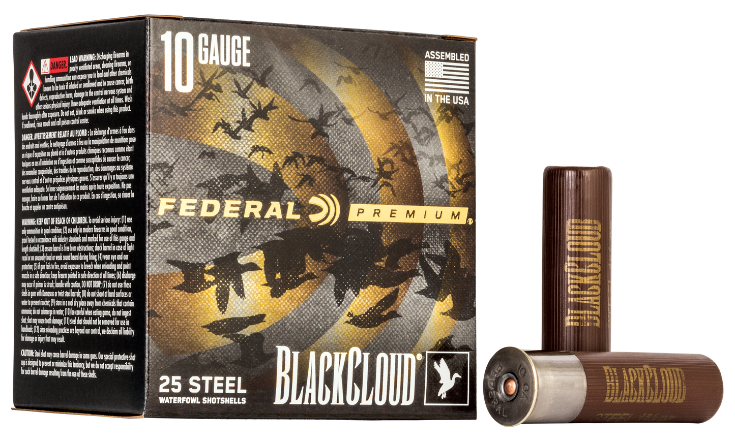 Federal Black Cloud, Fed Pwbx107bb     Blkcld 10 3.5 15/8         25/10