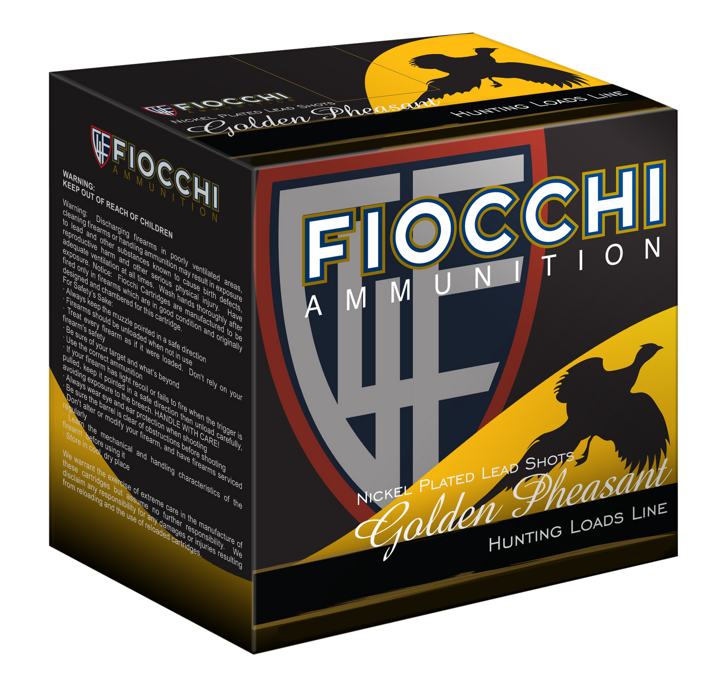 Fiocchi Golden Pheasant, Fio 123gp4    Gld Phs       13/4             25/10