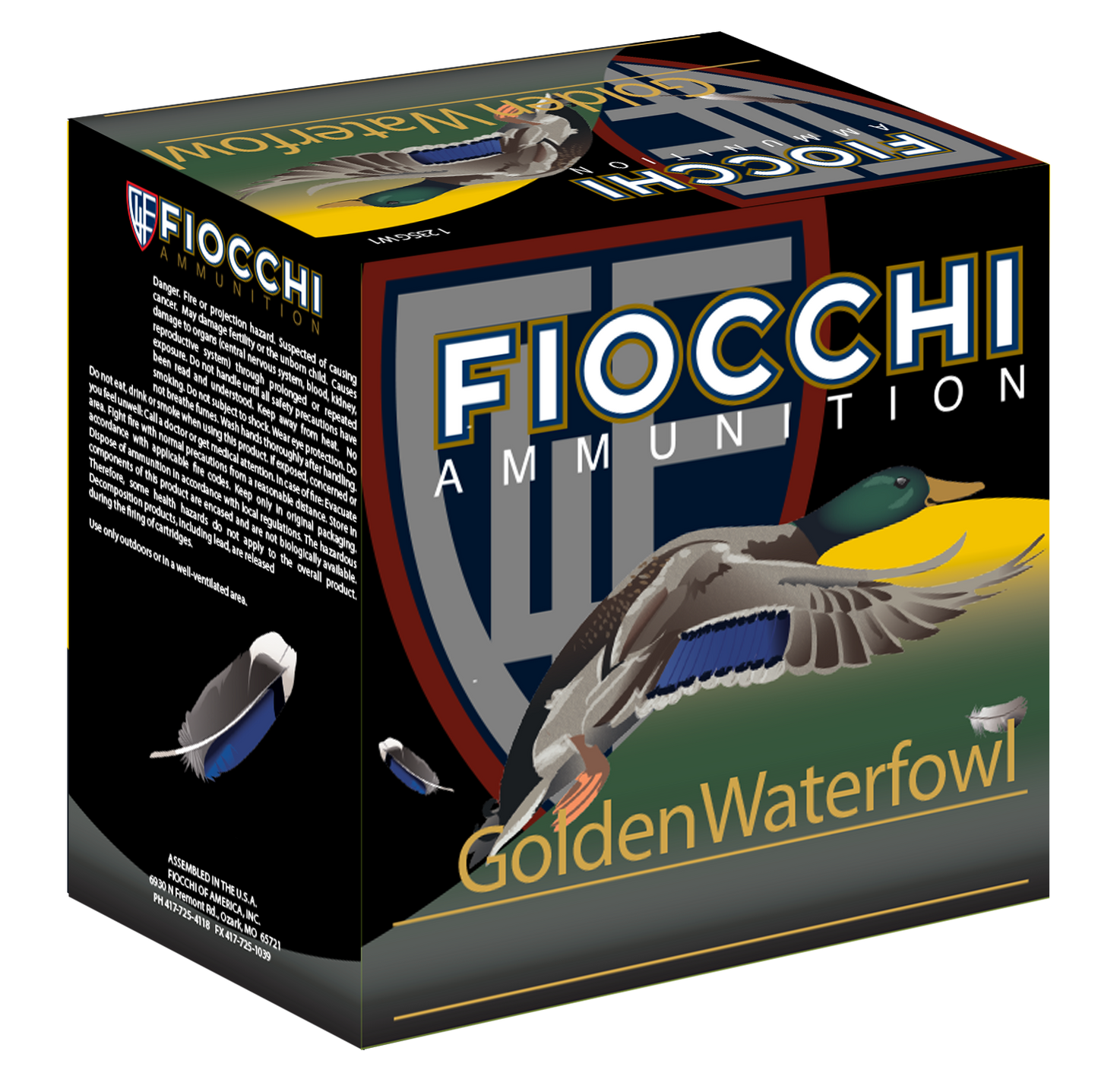 Fiocchi Golden Waterfowl, Fio 123sgwbb  Steel  Bb     11/4             25/10