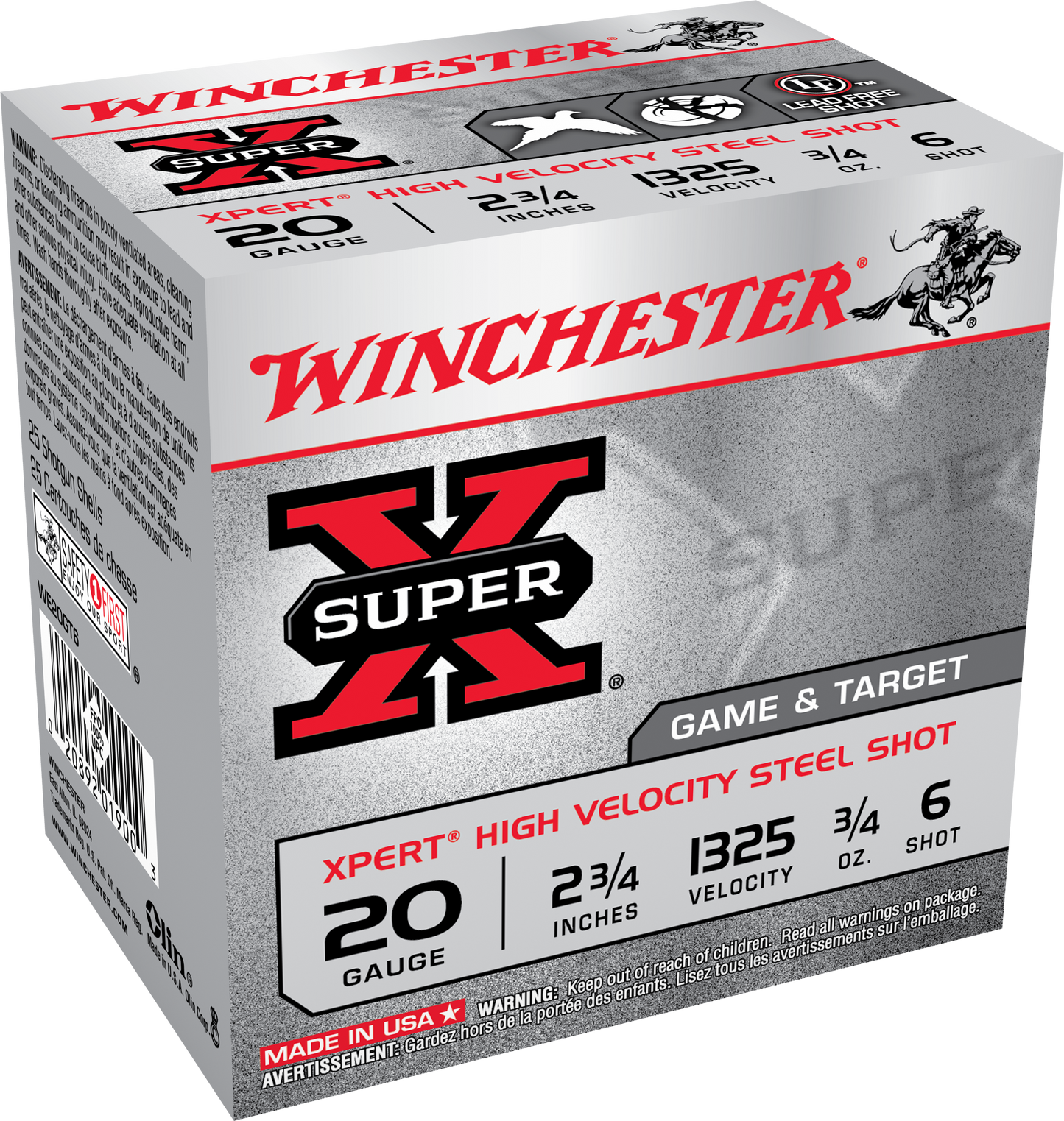 Winchester Ammo Super X, Win We28gt6    Xpert     5/8  Stl            25/10