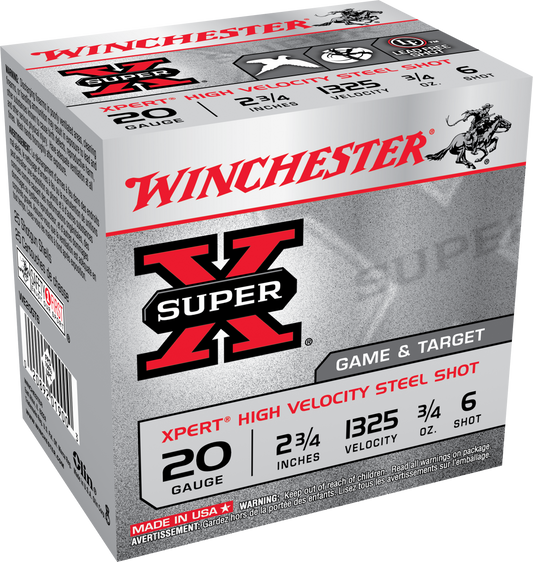 Winchester Ammo Super X, Win We28gt6    Xpert     5/8  Stl            25/10