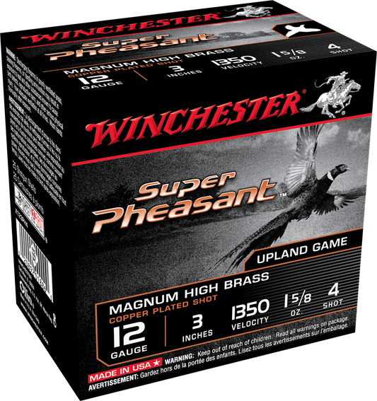 Winchester Ammo Super Pheasant, Win X123ph4 Sup Phsnt 1 5/8                  25/10