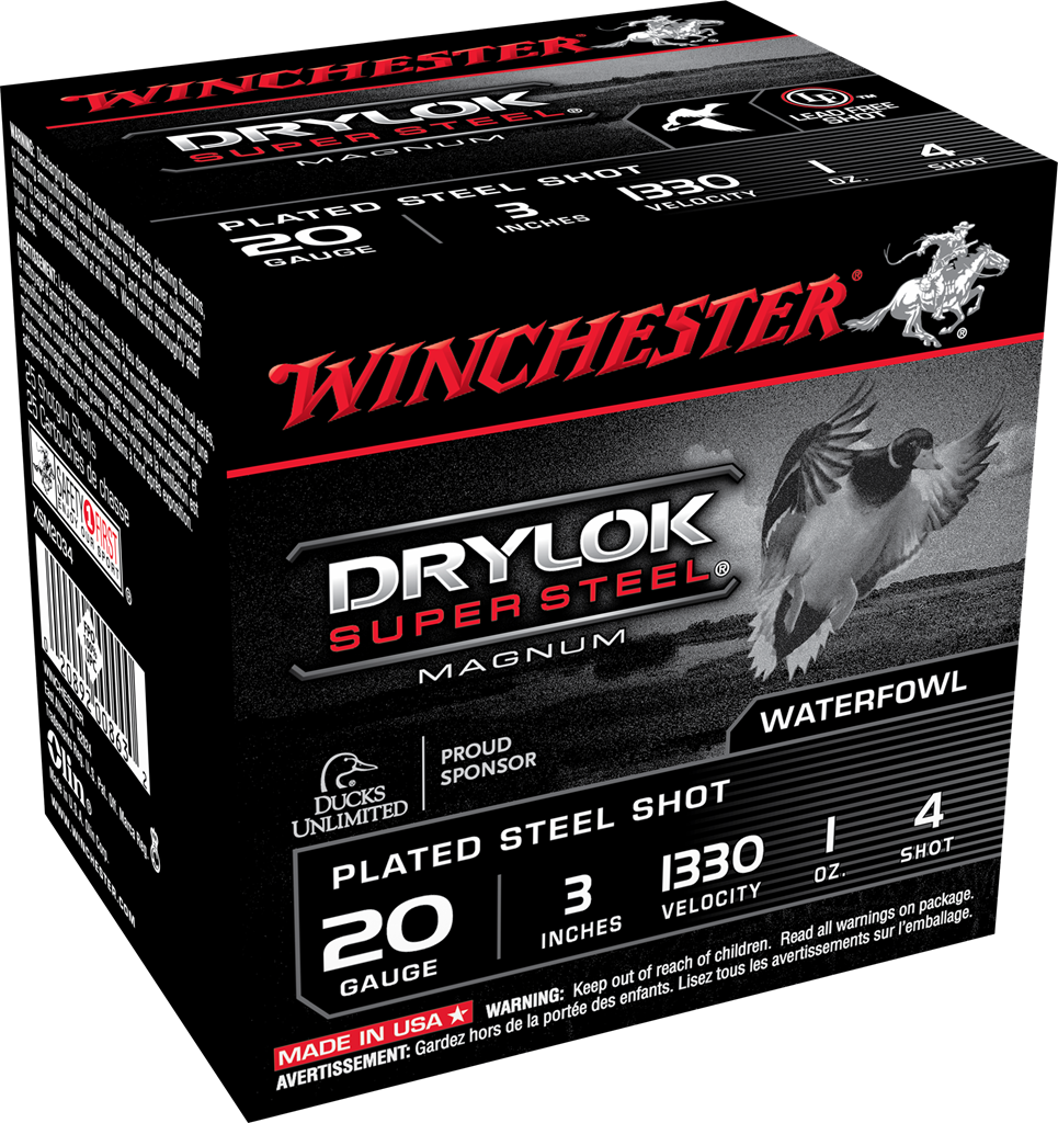 Winchester Ammo Drylock Super Steel, Win Xsm2034    3mag     1oz  Stl             25/10