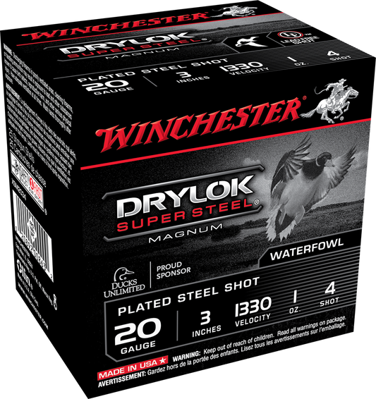 Winchester Ammo Drylock Super Steel, Win Xsm2034    3mag     1oz  Stl             25/10