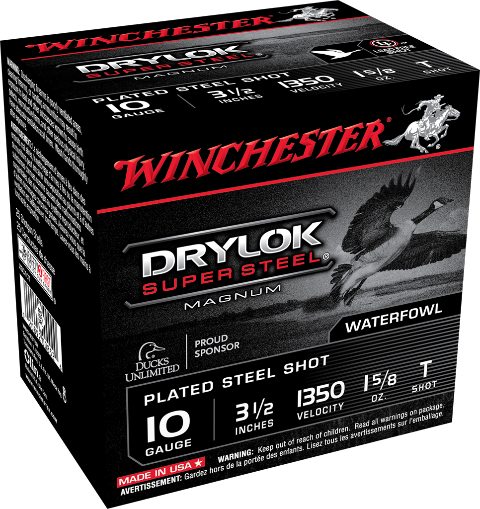 Winchester Ammo Drylock Super Steel, Win Xsc10t     Plated    3.5 Stl             25/10