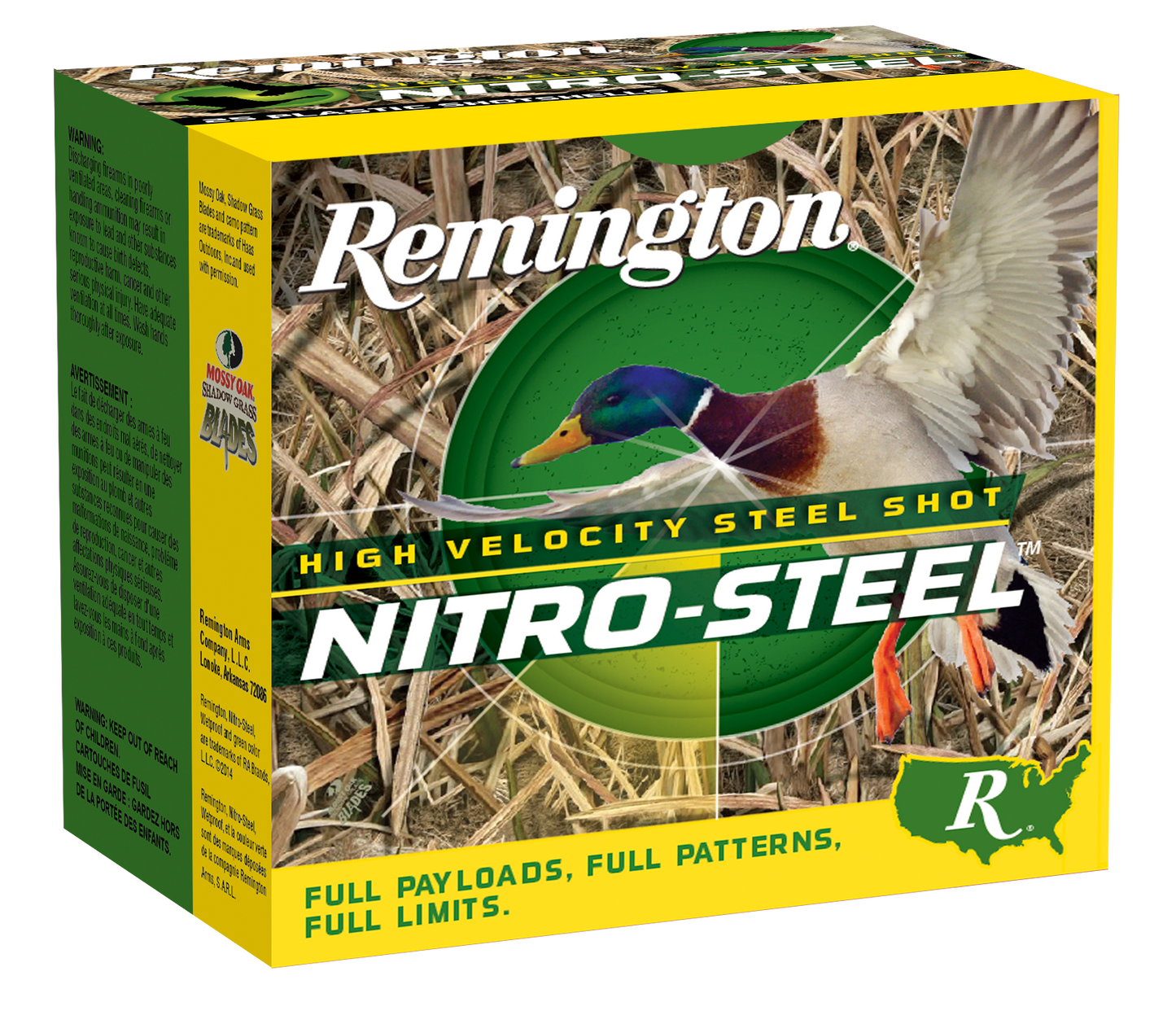 Remington Ammunition Nitro Steel, Rem 20798 Ns12m2      12         2 Stl       25/10