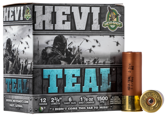 Hevishot Hevi-teal, Hevi Hs61226 Hevi-teal    12 2.75 6 11/8    25/10