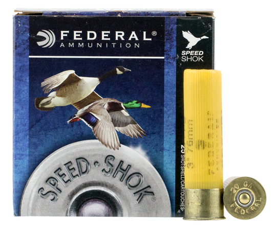 Federal Speed-shok, Fed Wf2091        Spdshk 20 3in  7/8 Stl     25/10