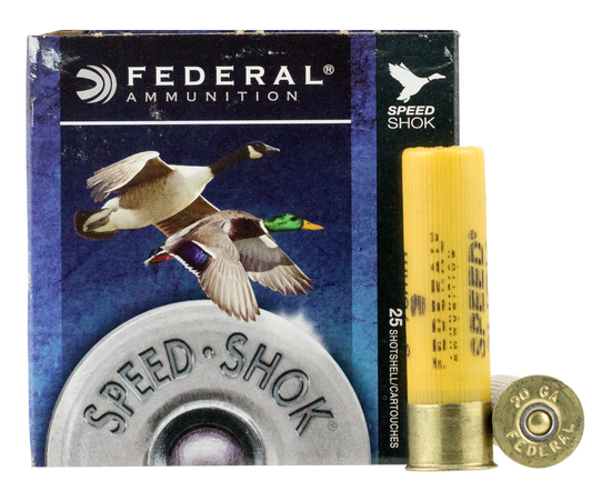 Federal Speed-shok, Fed Wf2093        Spdshk 20 3in  7/8 Stl     25/10