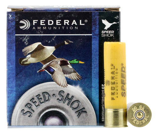 Federal Speed-shok, Fed Wf2094        Spdshk 20 3in  7/8 Stl     25/10