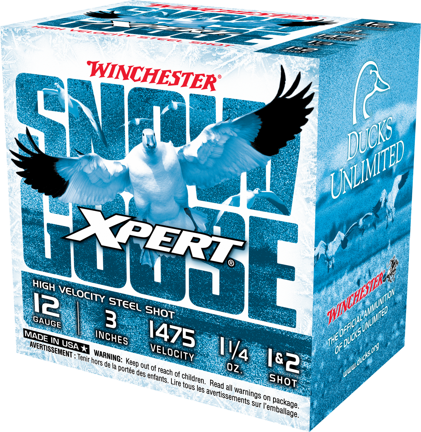 Winchester Ammo Xpert Snow Goose, Win Wxs12312   Xpert Snow Goose 1 1/4  3in   25/10