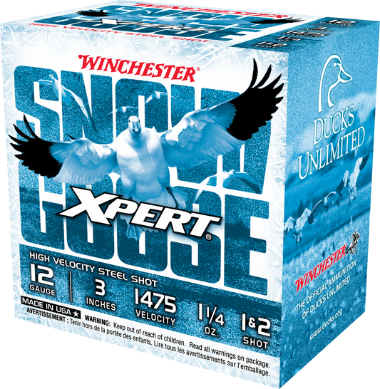 Winchester Ammo Xpert Snow Goose, Win Wxs12312   Xpert Snow Goose 1 1/4  3in   25/10