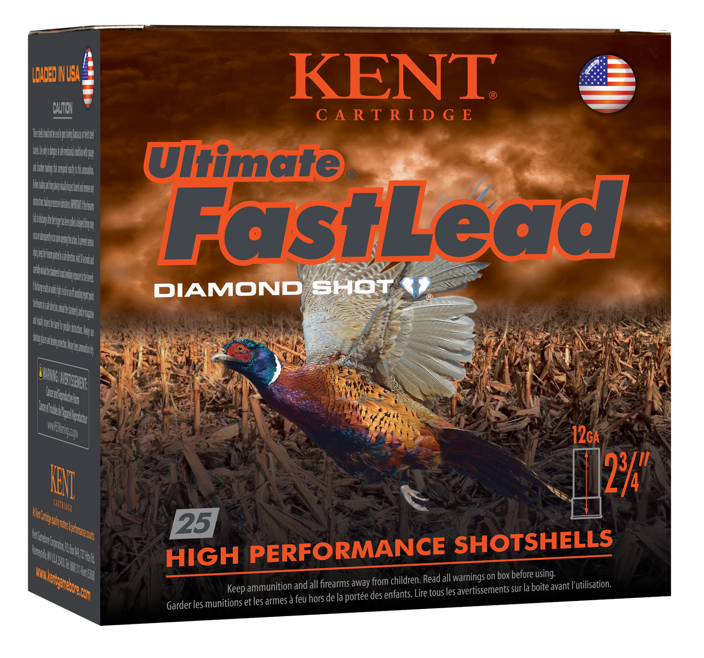 Kent Cartridge Ultimate Fast Lead, Kent K122ufl404   2.75 13-8 Ult Fast Ld      25-10