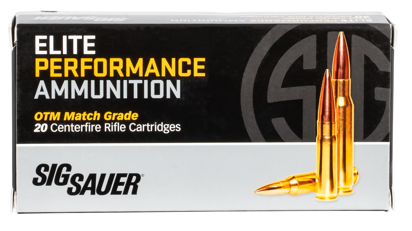 Sig Sauer Elite Match Grade, Sig E6mmcm2-20   6mmcr    107 Otm Mtch       20-10