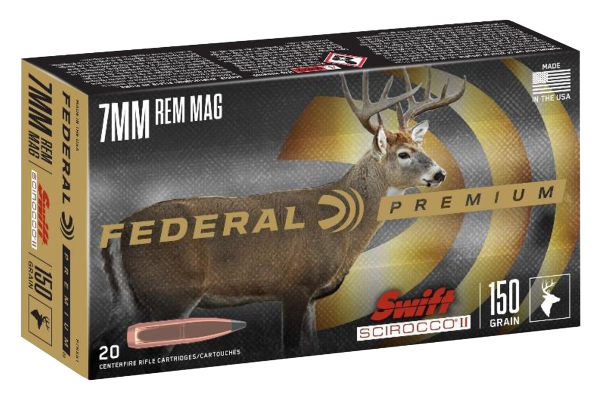 Federal Premium, Fed P7rss1         7mm Mg  150 Swft Scir     20/10