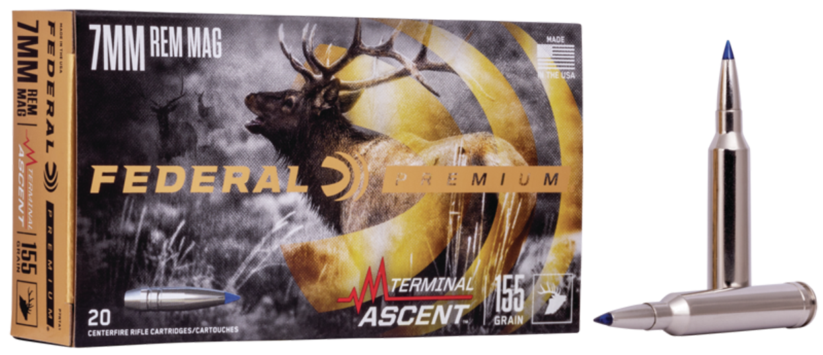 Federal Premium, Fed P7rta1         7mm Mg  155 Term Ascent   20/10