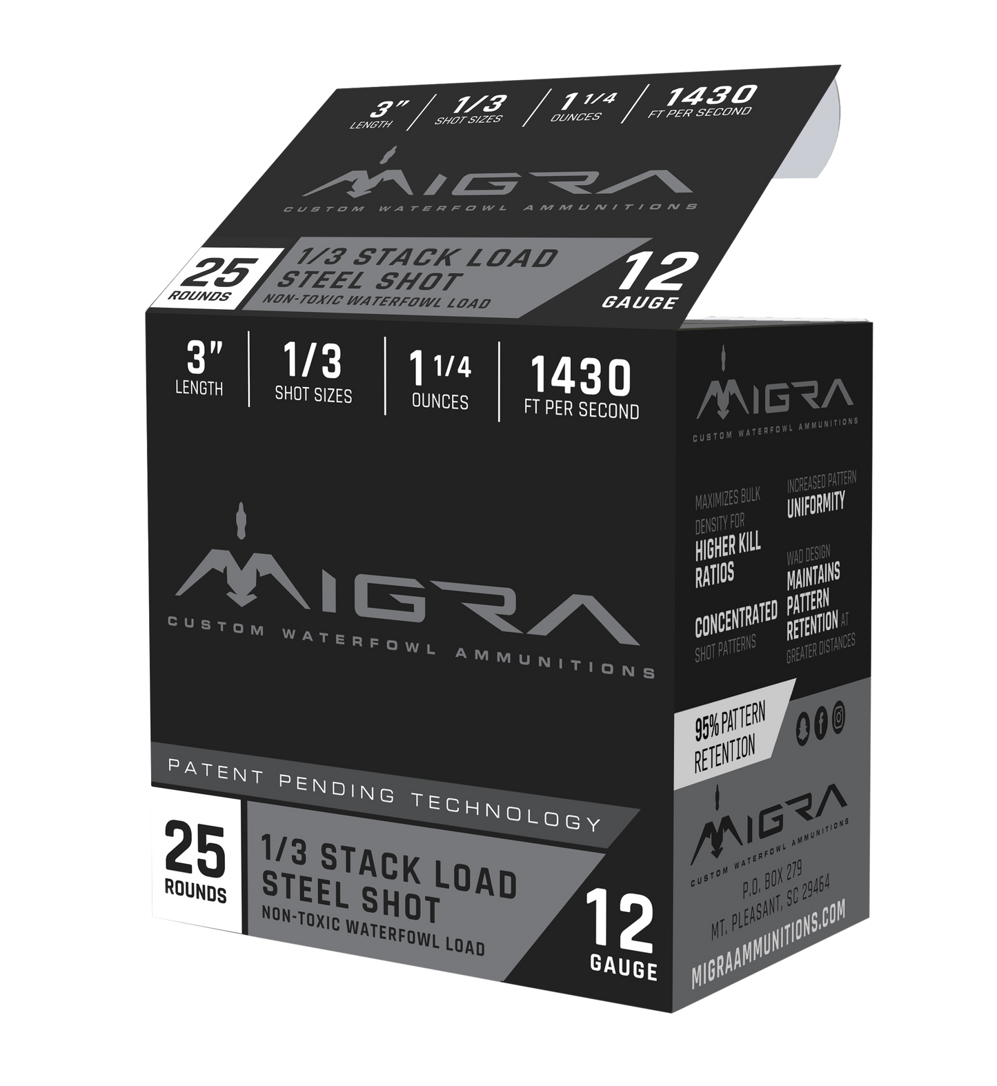 Migra Ammunition Combinational, Migra M12s13    Staxd           12 3in  1-3 25/10