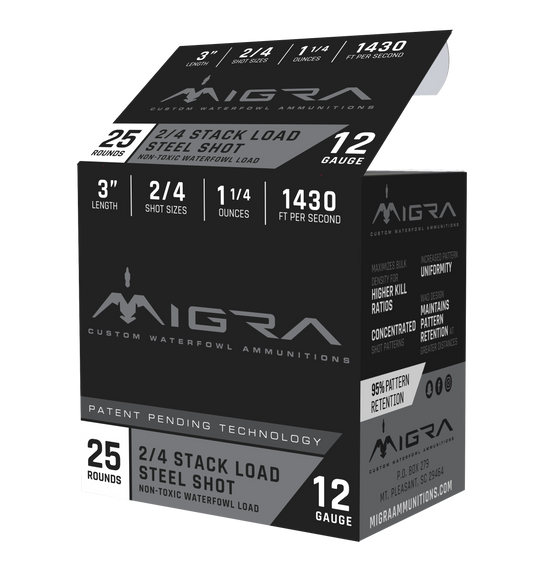 Migra Ammunition Combinational, Migra M12s24    Staxd           12 3in  2-4 25-10