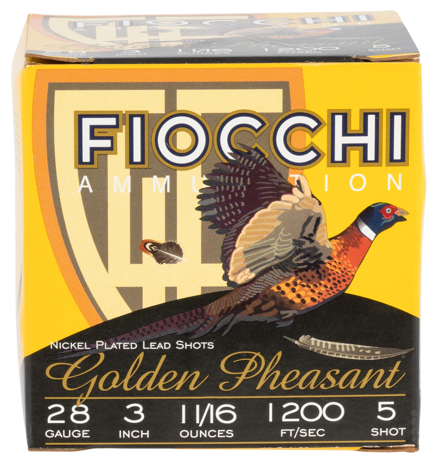 Fiocchi Golden Pheasant, Fio 283gp5    Gld Ph/trk    11/16 3in        25/10