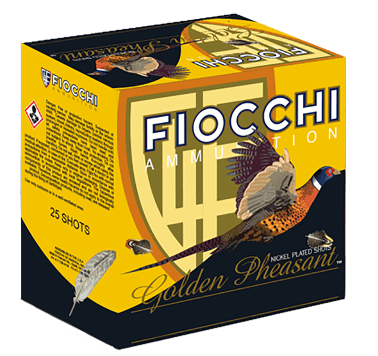 Fiocchi Golden Pheasant, Fio 283gp6    Gld Ph/trk    11/16 3in        25/10