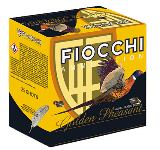 Fiocchi Golden Pheasant, Fio 283gp6    Gld Ph/trk    11/16 3in        25/10