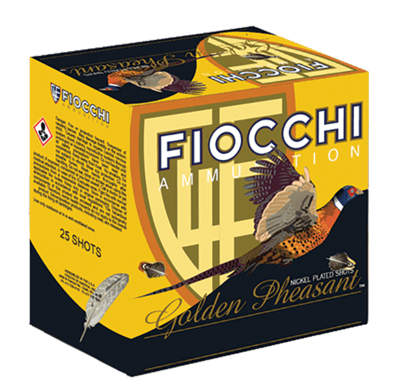 Fiocchi Golden Pheasant, Fio 283gp75   Gld Ph/trk    11/16 3in        25/10