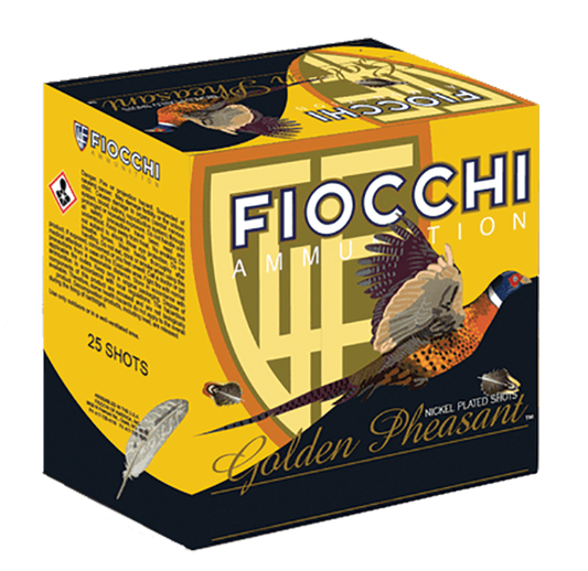 Fiocchi Golden Pheasant, Fio 283gp75   Gld Ph/trk    11/16 3in        25/10